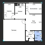 Apartament Lovely In For 6 Guests *